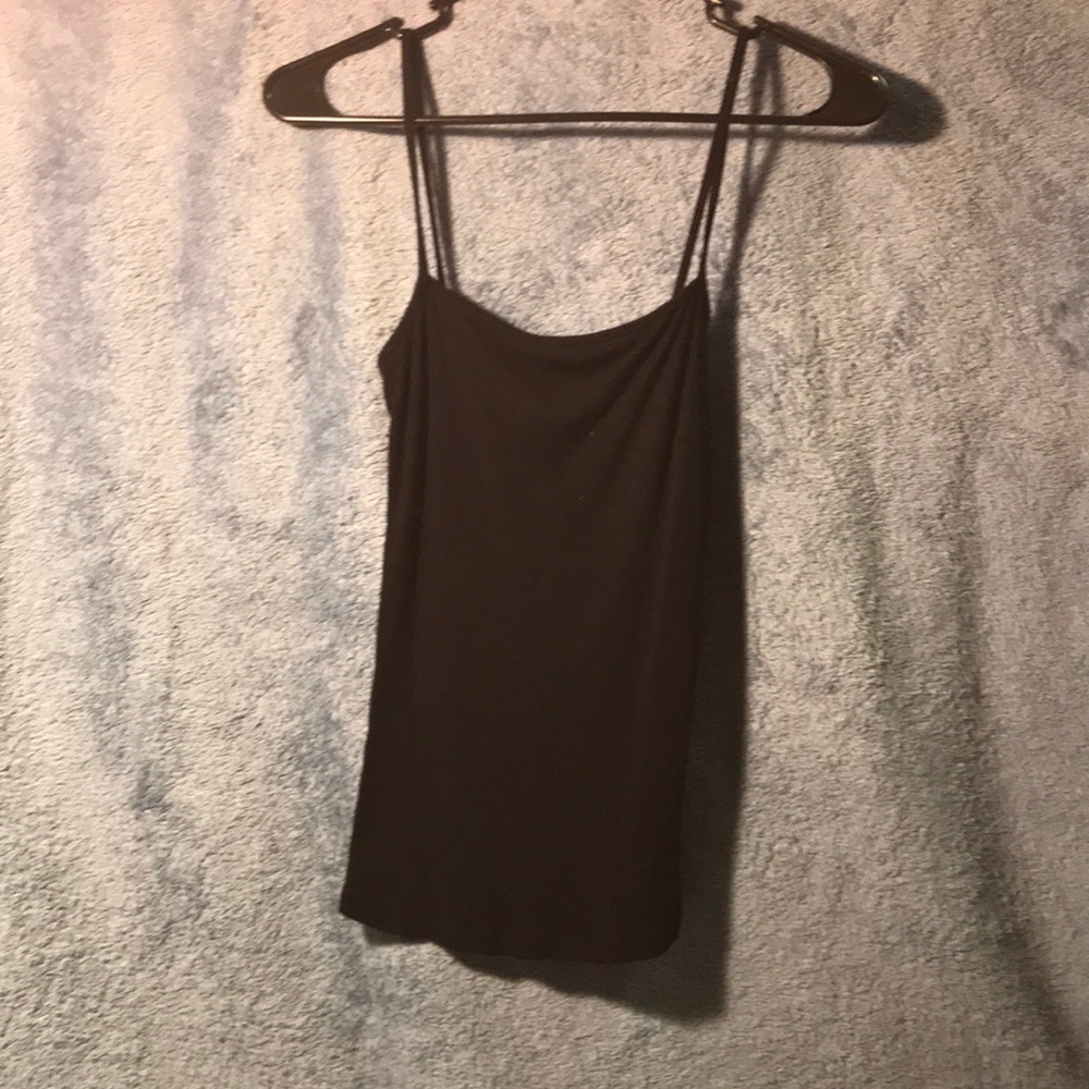 Black tank top